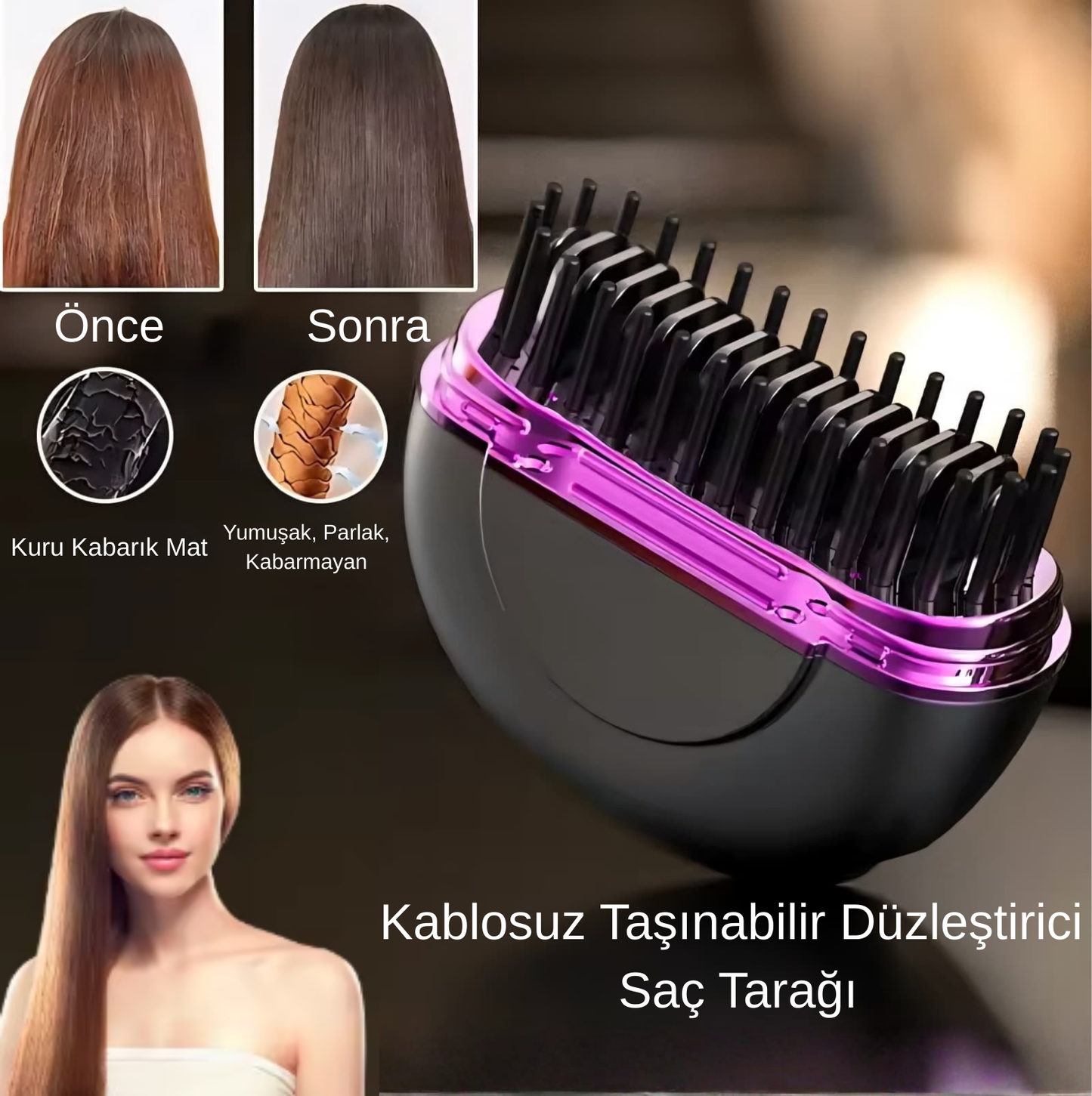 GlowPro Mini Saç Düzleştirici